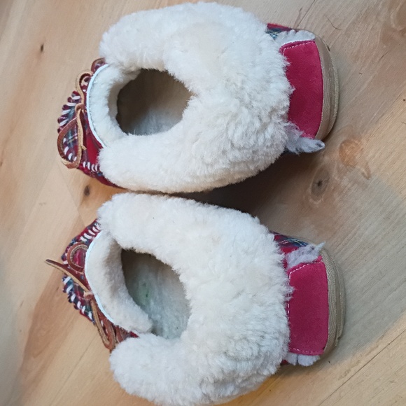 L.L.Bean Plaid Moccasin Women's Slippers - Picture 6 of 8